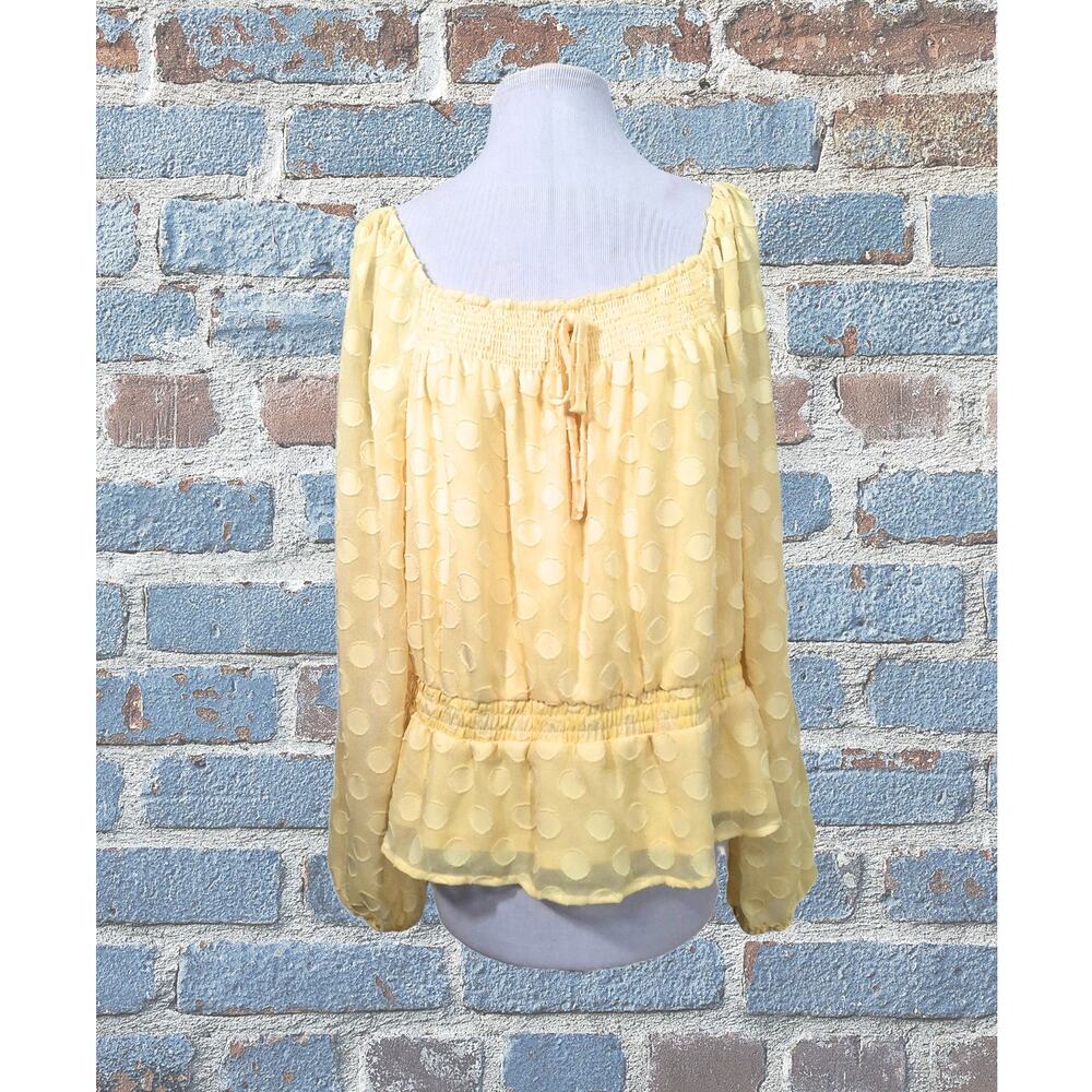 Lauren Conrad Ladies Yellow Lightweight Lined Top Size XL
